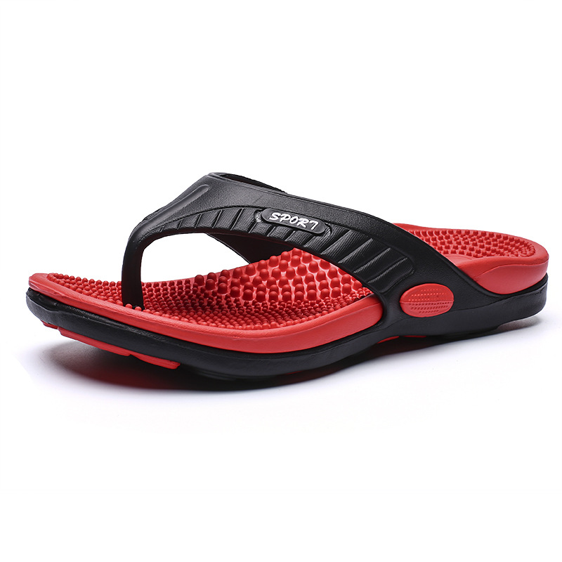 ✨ Men’s Lightweight Flip-Flops – Massaging, Non-Slip, Flexible