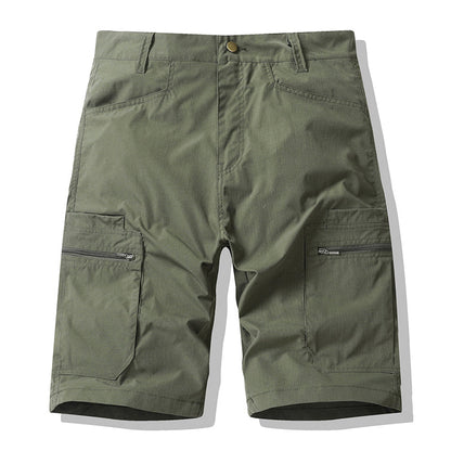 Men's Stylish Workwear Zip-Up Shorts