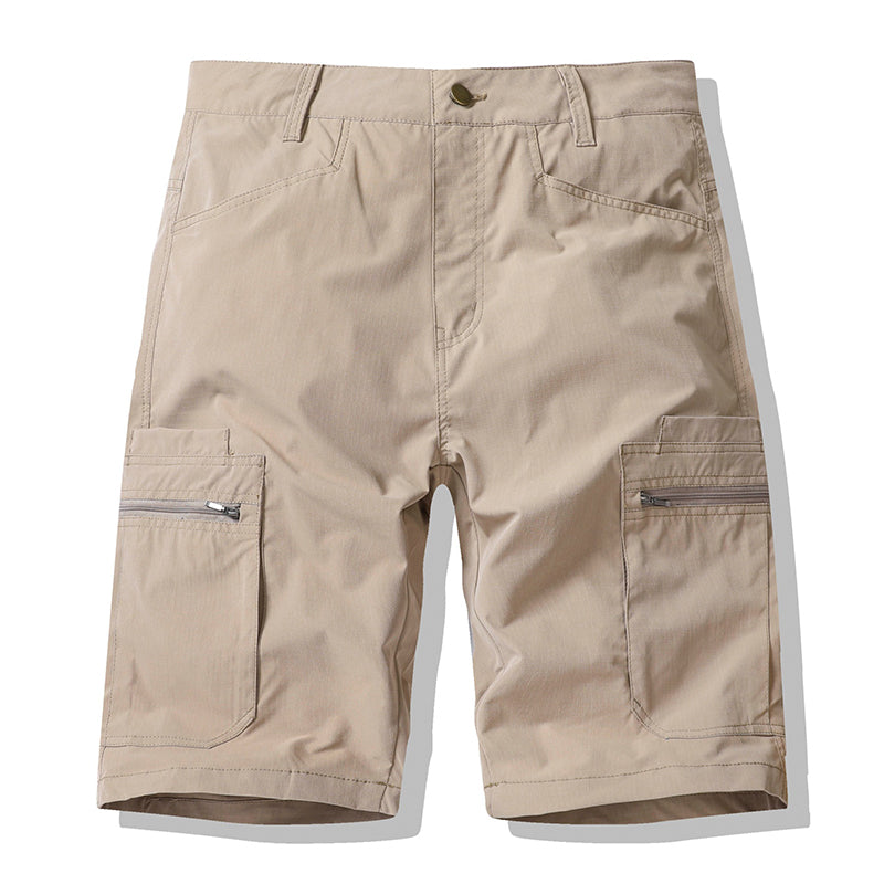 Men's Stylish Workwear Zip-Up Shorts
