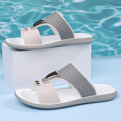 Men's Casual Flat Sole Slide Sandals