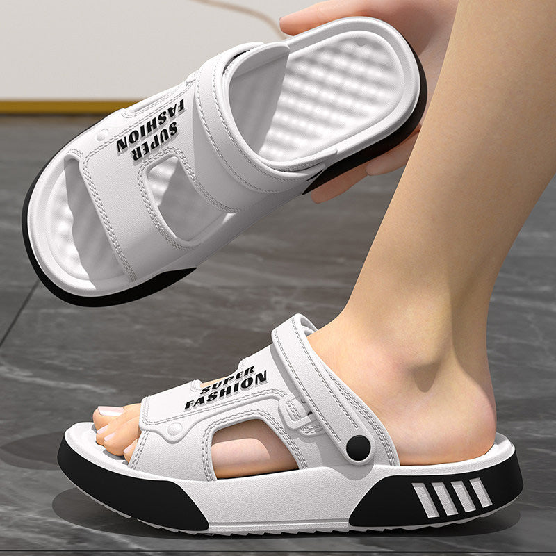🚗 LIMITED-TIME 50% OFF! ✨ Men's Anti-Slip Driving Sandals – Cushioned, Adjustable, Quick-Dry ☀️