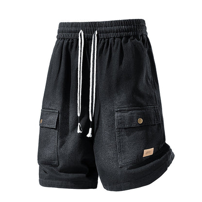 Men‘s High Street Loose Denim Shorts