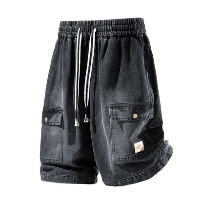 Men‘s High Street Loose Denim Shorts