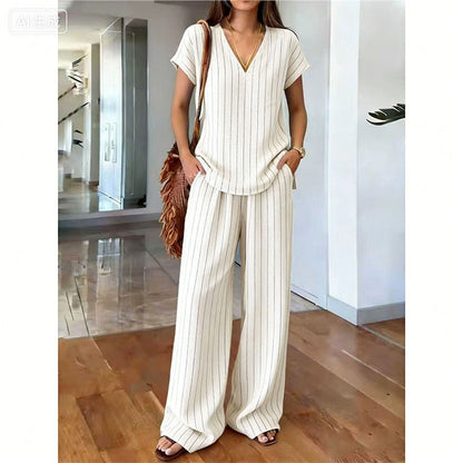 👗 LIMITED-TIME 50% OFF! ✨ Women's Printed Top & Pants Set – Boho Prints, Relaxed Fit, Vacation Ready 🌴