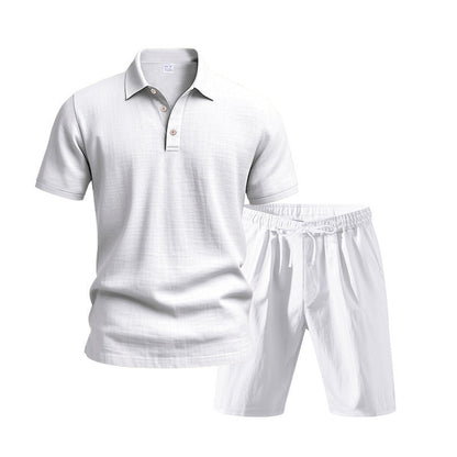 💥 Men's Casual Top & Shorts 2-Piece Set
