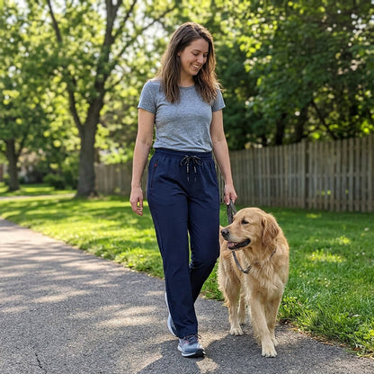 Women's Lightweight High Waist Athletic Pants