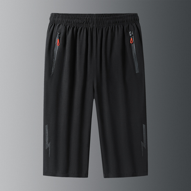 Men's Lightweight Quick Dry Athletic Cropped Pants