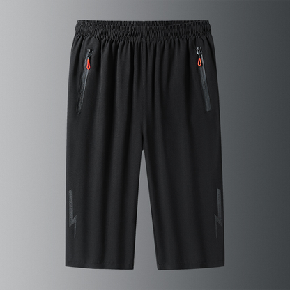 Men's Lightweight Quick Dry Athletic Cropped Pants