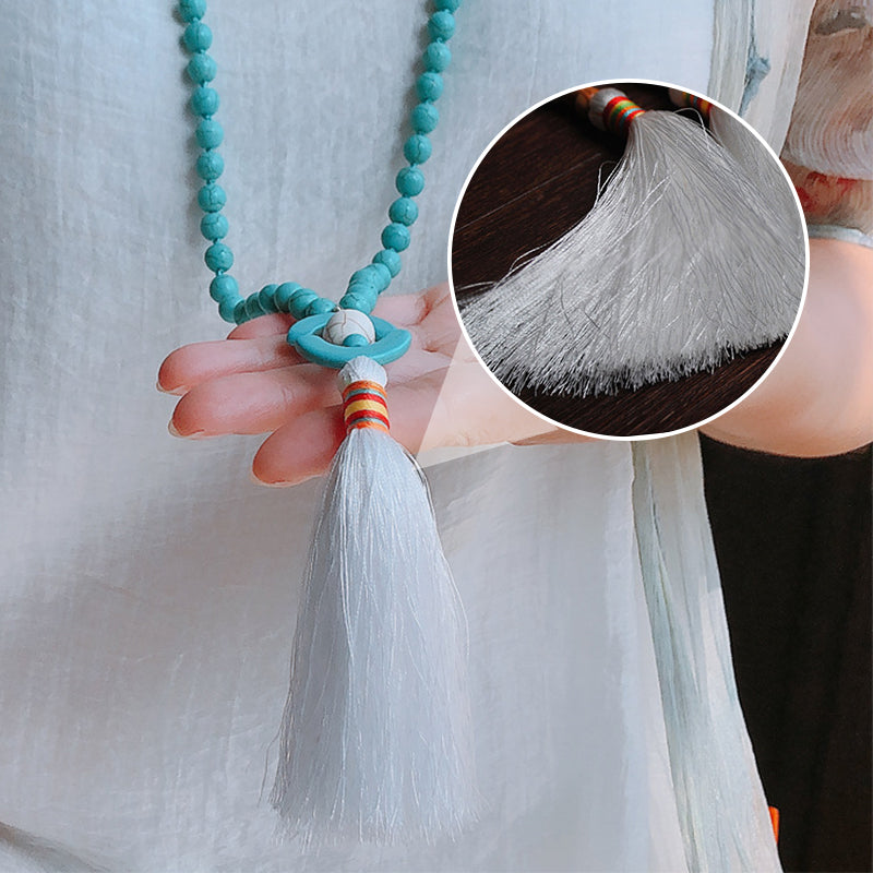 Retro Boho Beach Vacation Style Women's Long Necklace