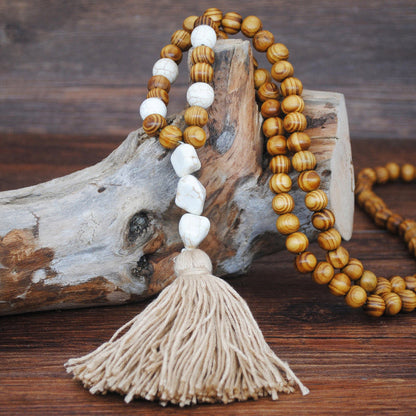 Retro Boho Beach Vacation Style Women's Long Necklace