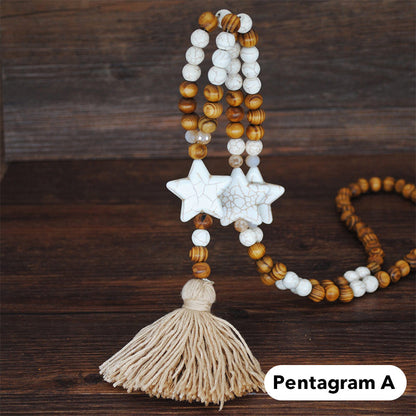 Retro Boho Beach Vacation Style Women's Long Necklace