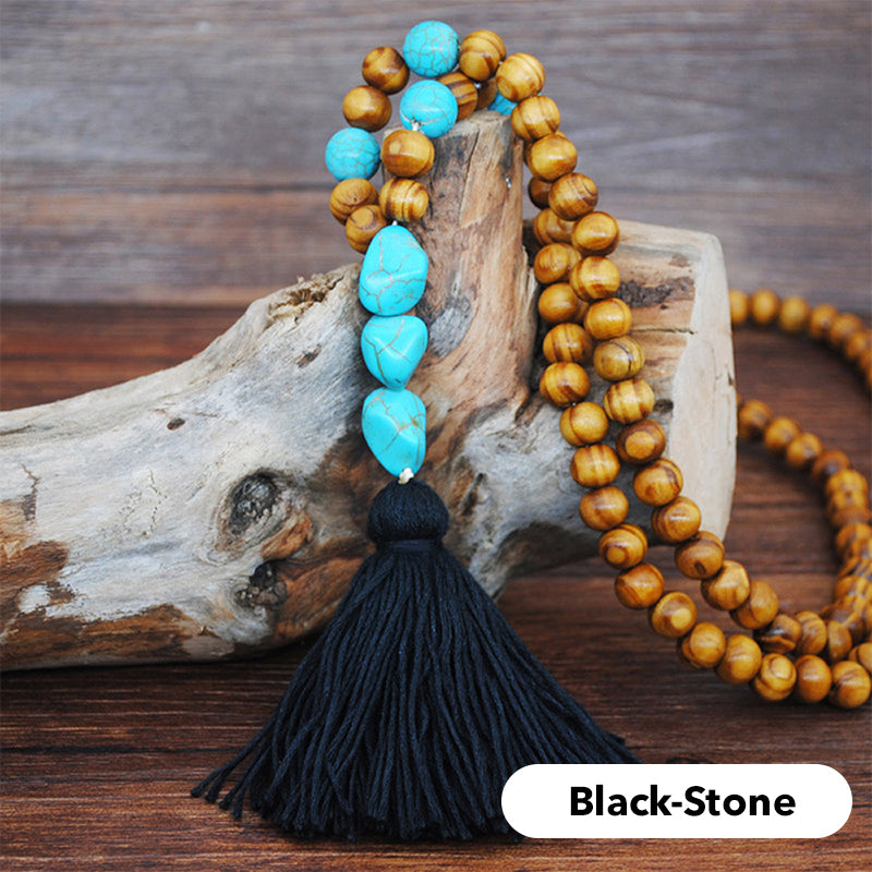 Retro Boho Beach Vacation Style Women's Long Necklace
