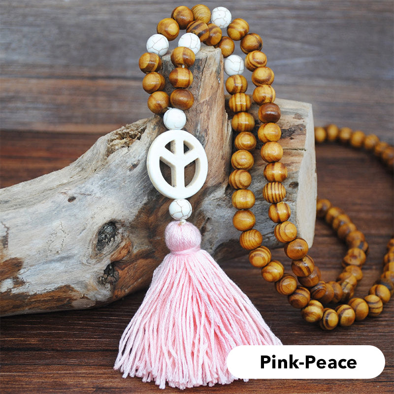 Retro Boho Beach Vacation Style Women's Long Necklace