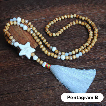 Retro Boho Beach Vacation Style Women's Long Necklace