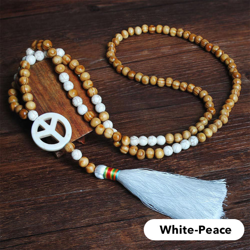 Retro Boho Beach Vacation Style Women's Long Necklace
