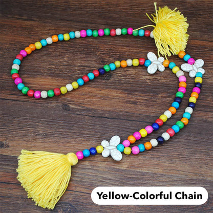 Retro Boho Beach Vacation Style Women's Long Necklace