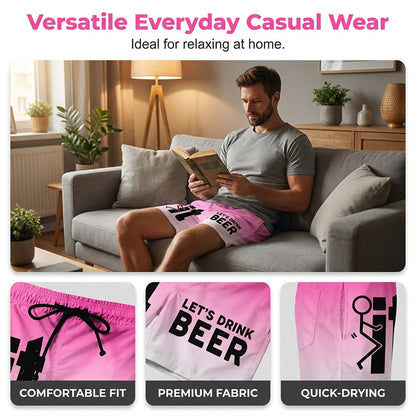 Men's 3D Graphic Printed Casual Shorts