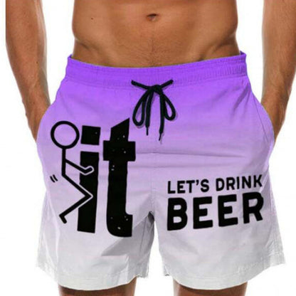 Men's 3D Graphic Printed Casual Shorts