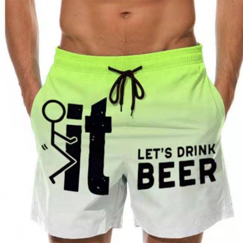 Men's 3D Graphic Printed Casual Shorts