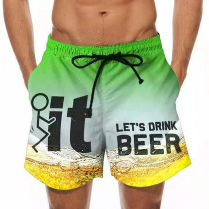 Men's 3D Graphic Printed Casual Shorts