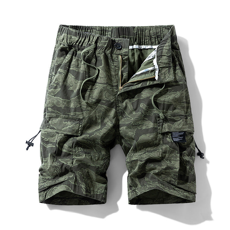Trendy Camouflage Cargo Shorts