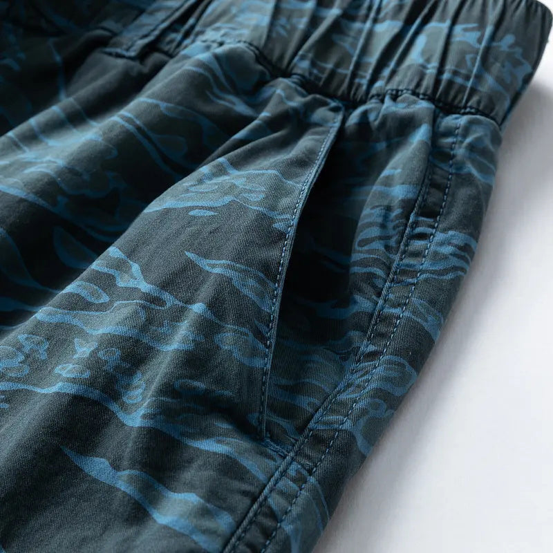 Trendy Camouflage Cargo Shorts