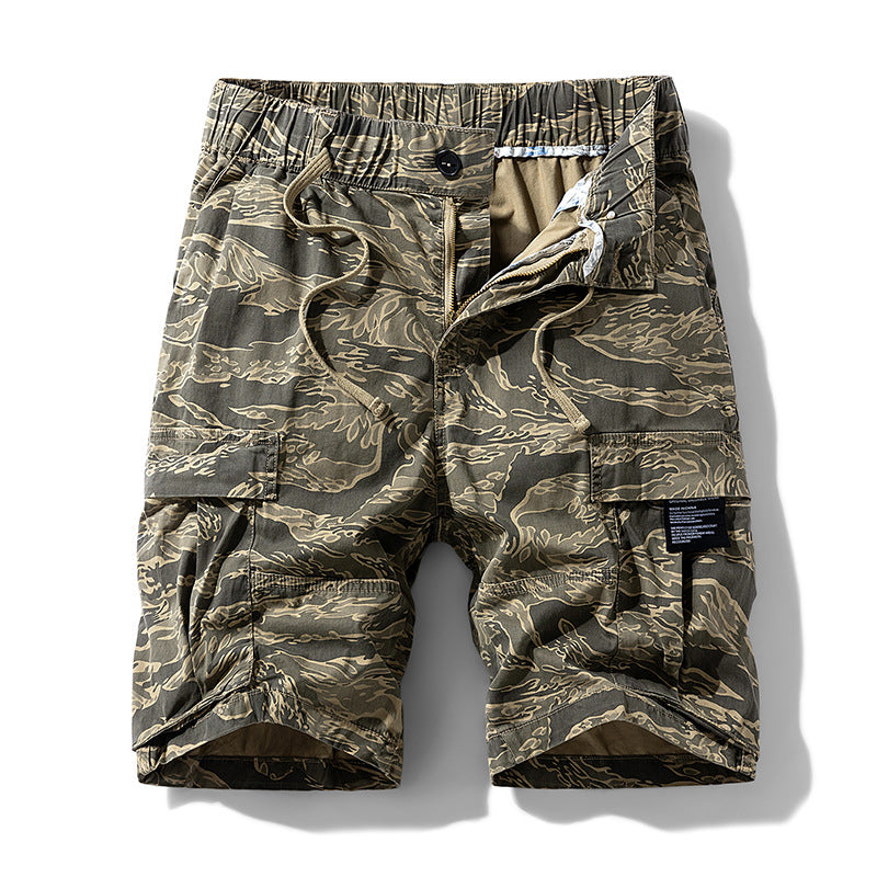 Trendy Camouflage Cargo Shorts