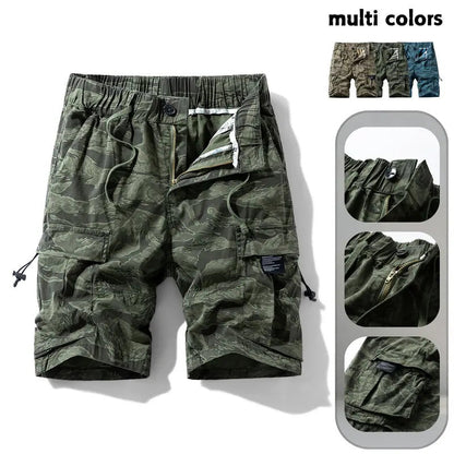 Trendy Camouflage Cargo Shorts