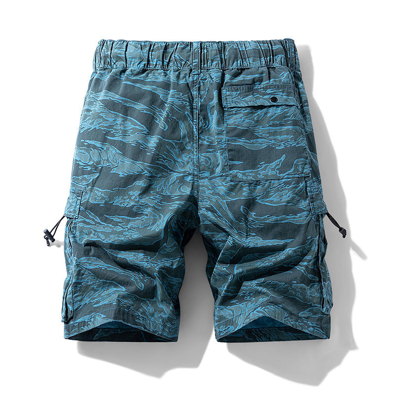 Trendy Camouflage Cargo Shorts