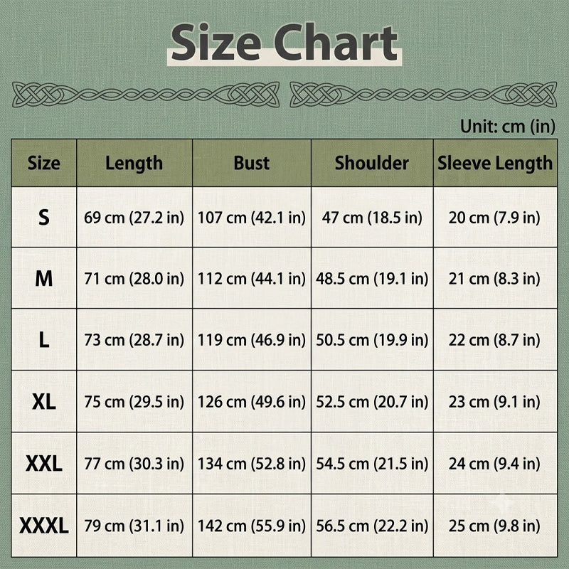 Men's Vintage Short-Sleeve Shirt