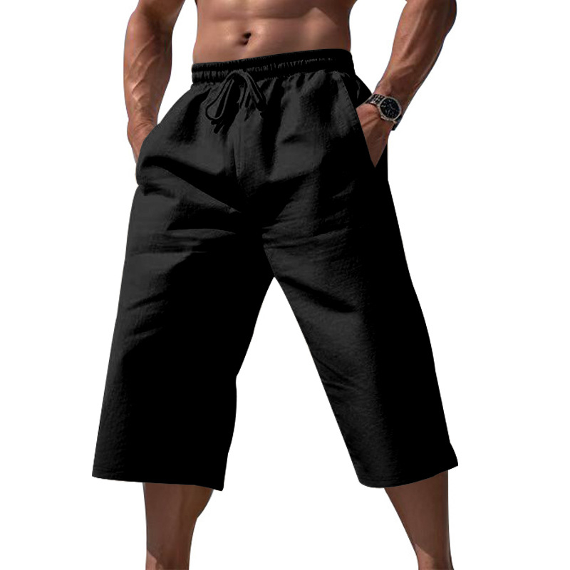 Breathable Cropped Lounge Pants