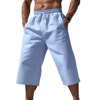 Breathable Cropped Lounge Pants