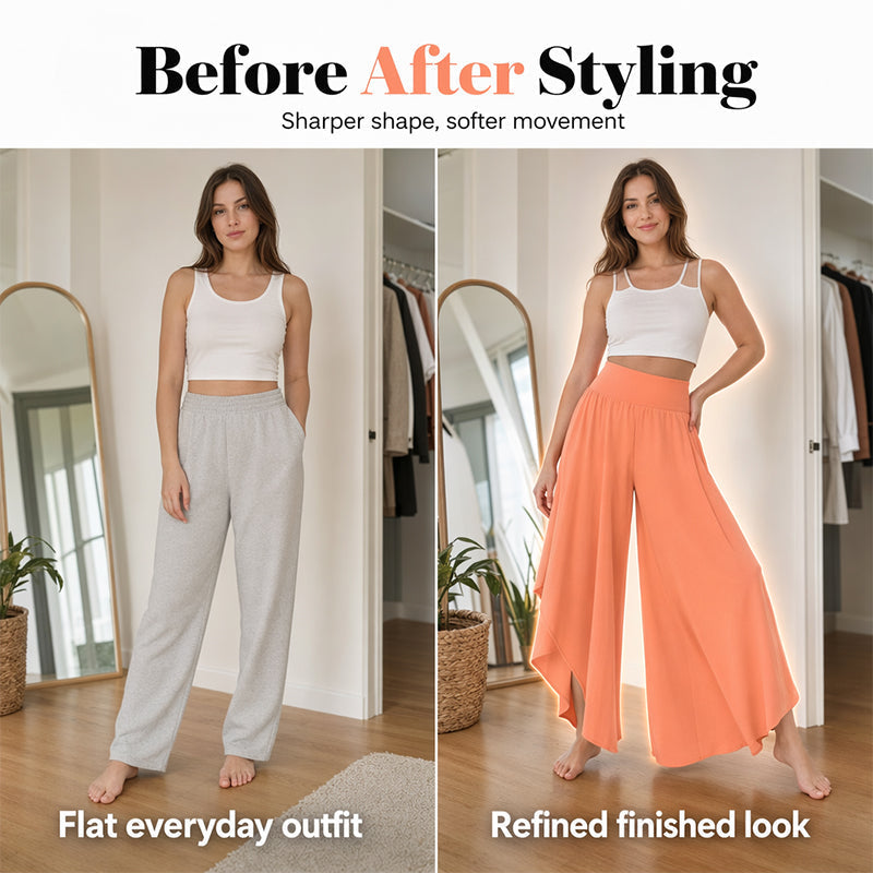 🌬️ Women’s Flowy Wide-Leg Pants