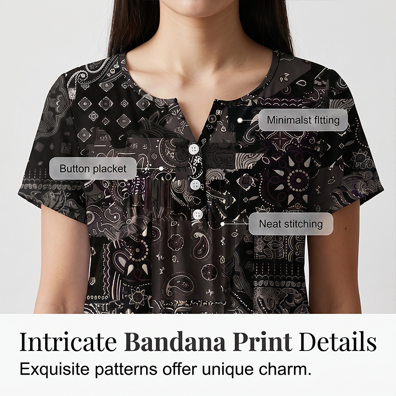 Women's Casual V-Neck Top