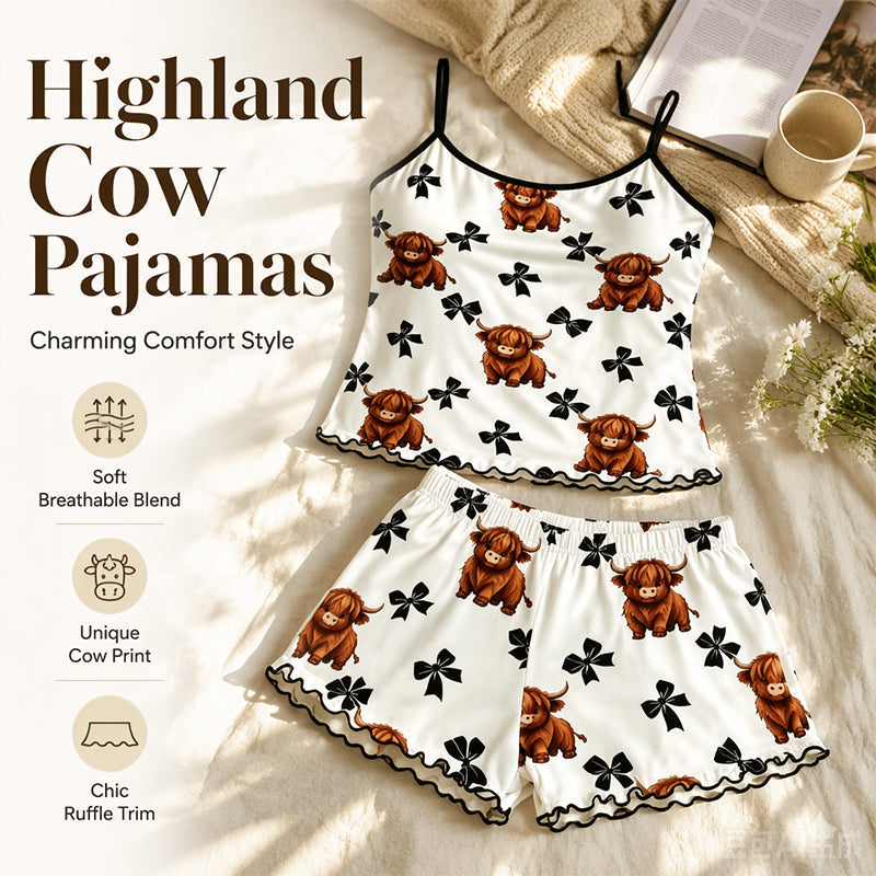 🔥Summer Sleepless Spaghetti Strap Cami Sleepwear Set