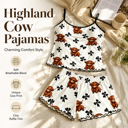 🔥Summer Sleepless Spaghetti Strap Cami Sleepwear Set