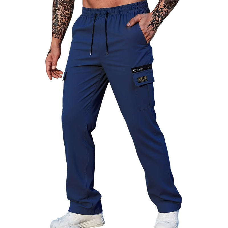 📢📢50% OFF !! ⏰Men's Casual Elastic Waist Cargo Pants