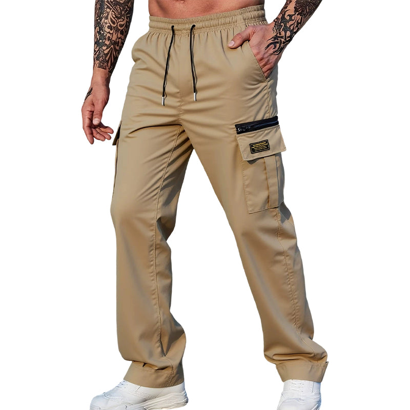 📢📢50% OFF !! ⏰Men's Casual Elastic Waist Cargo Pants