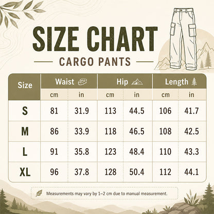 📢📢50% OFF !! ⏰Men's Casual Elastic Waist Cargo Pants