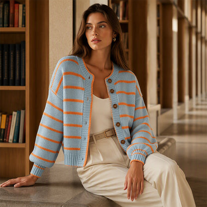 🌸 50% OFF NOW! 🌸Versatile Striped Cardigan