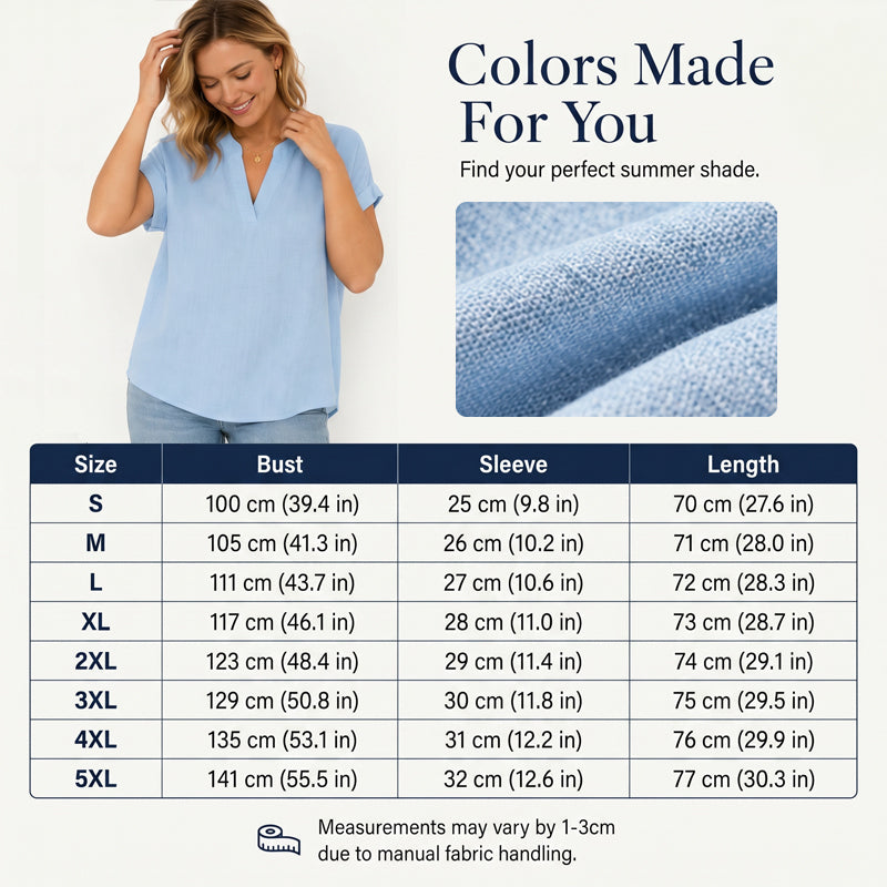 👚Women's Summer V-Neck Top✨