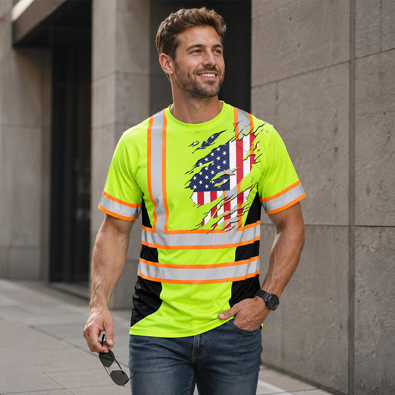 Men's 3D Printed Polo Shirt