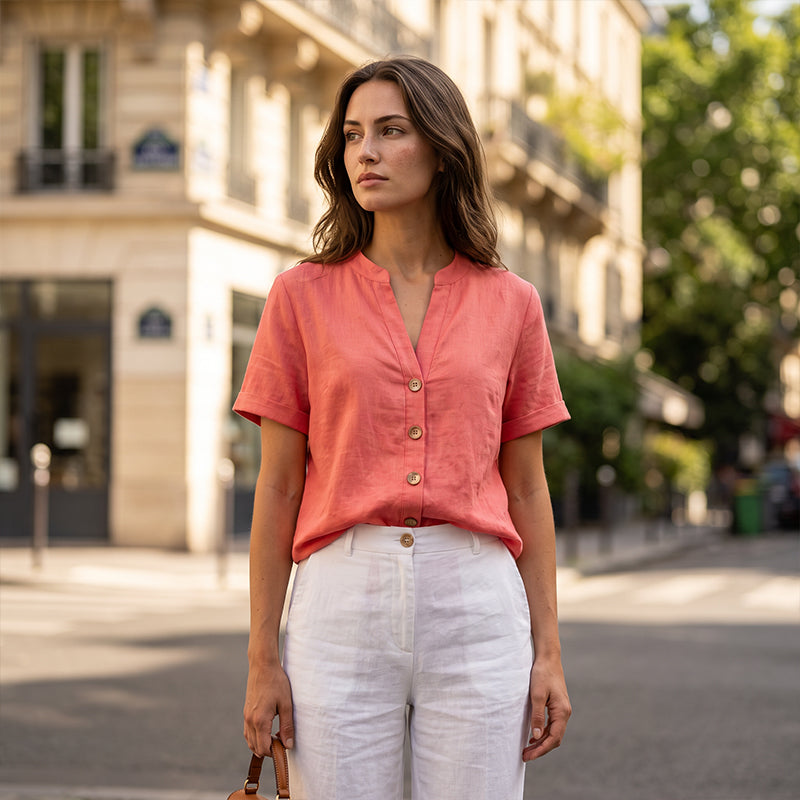 ✨Women's Summer Casual V-Neck Top👚
