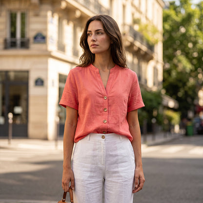 ✨Women's Summer Casual V-Neck Top👚