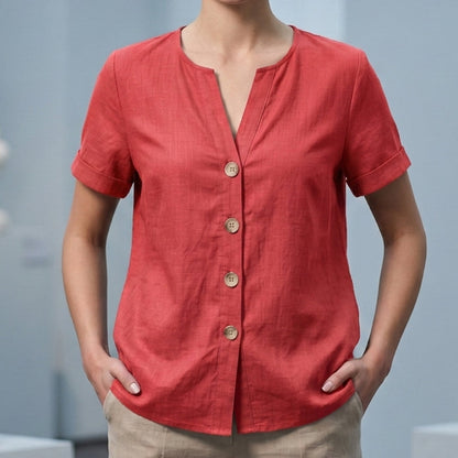 ✨Women's Summer Casual V-Neck Top👚