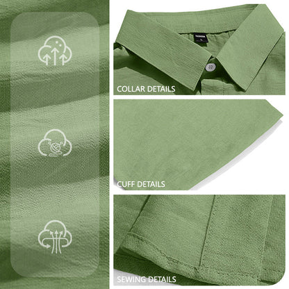 📢📢50% OFF !! ⏰Men's Casual Lightweight Short Sleeve Shirt