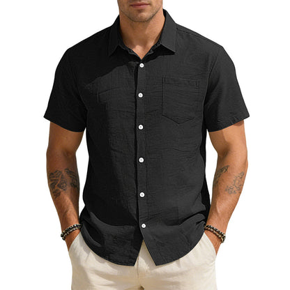 📢📢50% OFF !! ⏰Men's Casual Lightweight Short Sleeve Shirt