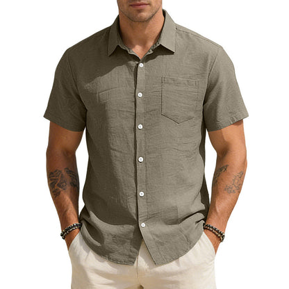 📢📢50% OFF !! ⏰Men's Casual Lightweight Short Sleeve Shirt