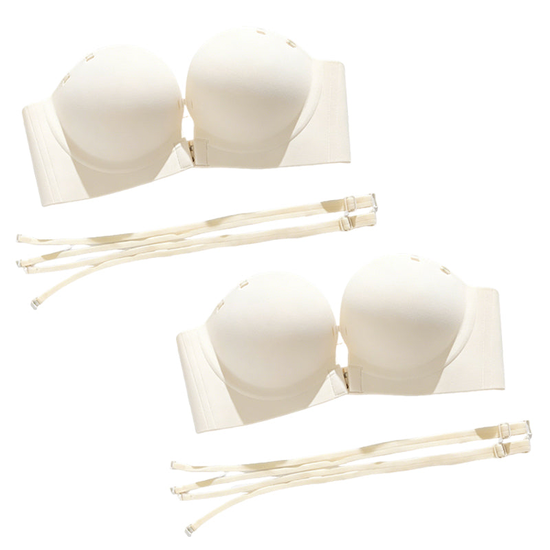 Women's Seamless Front Buckle Push Up Bra