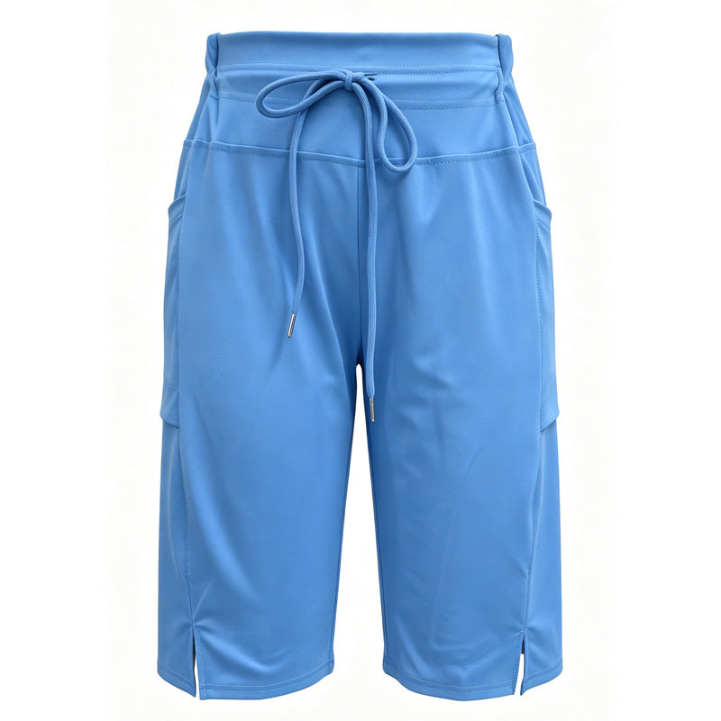 Women's Casual Drawstring Knee-Length Capri Pants